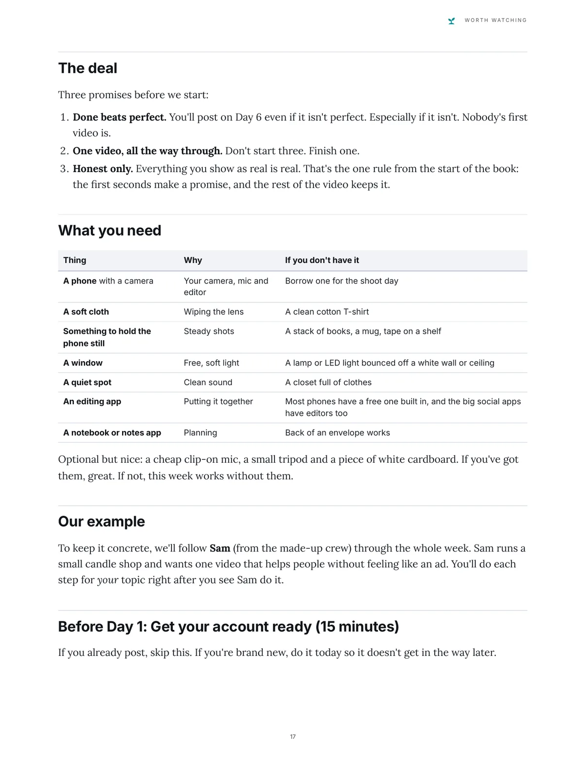 Worth Watching free sample, page 12 of 23