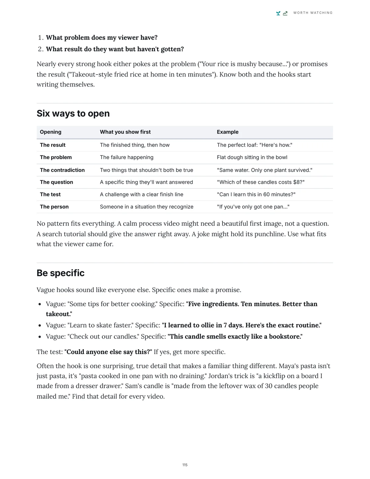 Worth Watching free sample, page 19 of 23