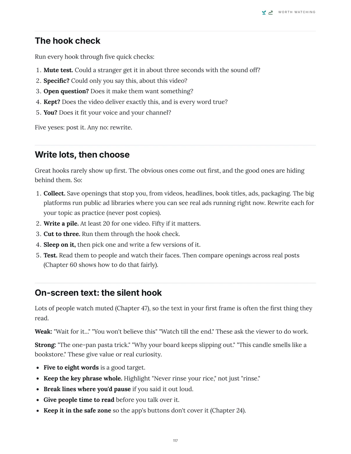 Worth Watching free sample, page 21 of 23