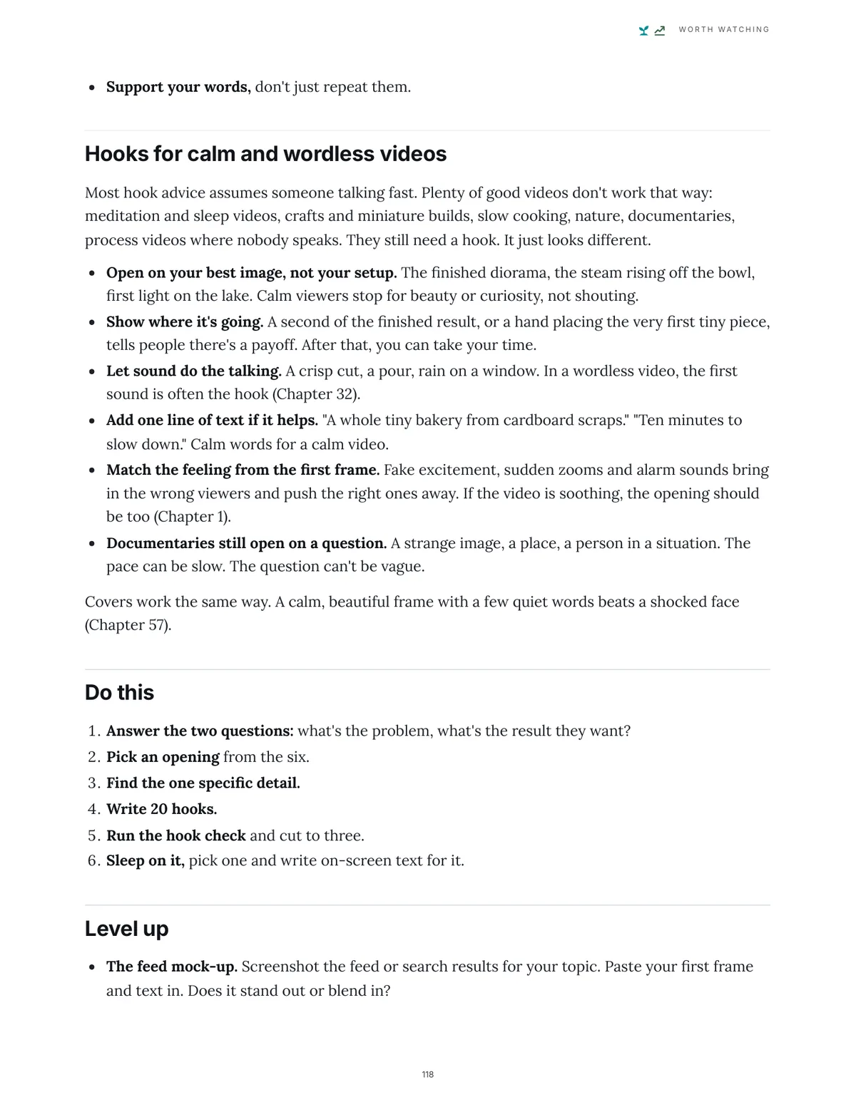 Worth Watching free sample, page 22 of 23