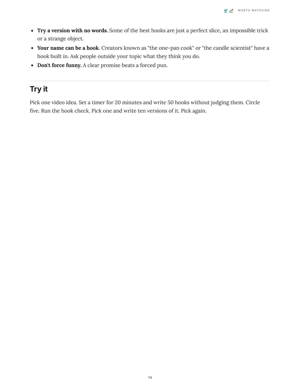 Worth Watching free sample, page 23 of 23